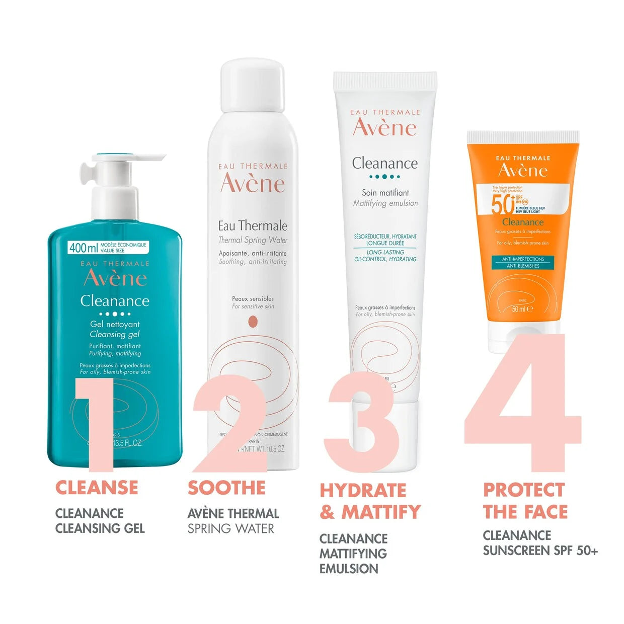 Avène Cleanance Ultra Light SPF 50+ Crème 50ml