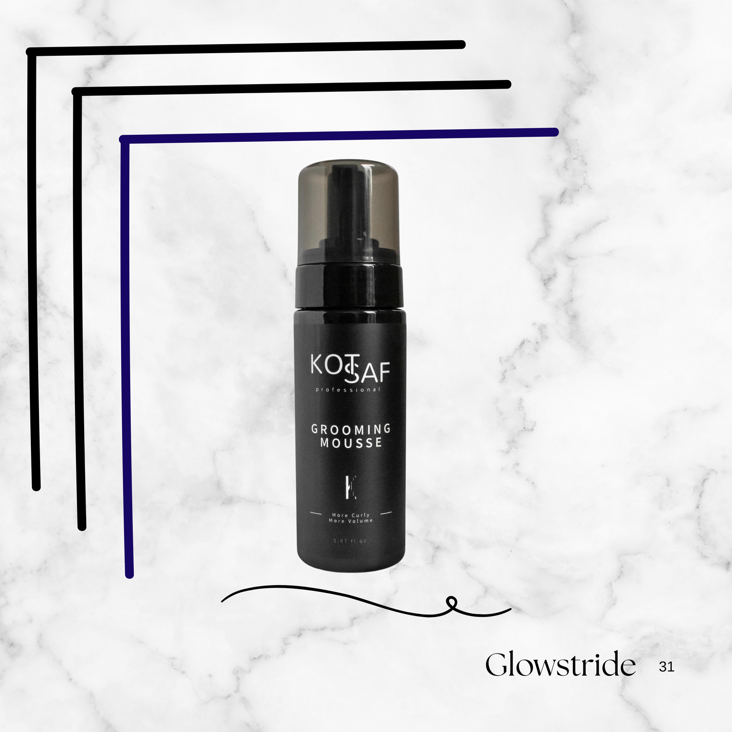 Grooming Mousse – Volume & Controle voor Krullend Haar
