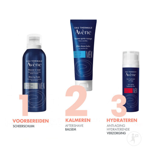 Avène Men Aftershave Balsem Hydraterend Herstel Gevoelige Huid 75ml