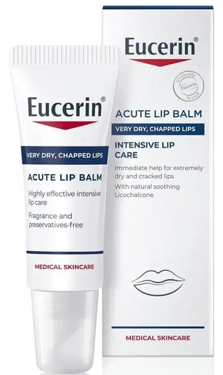 Eucerin Acute SOS Lip Balm 15 ml – Herstel & Bescherming (kopie)